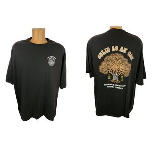 Assist Protect Defend 80th Anniversary Black Tee Shirt Size 3XL Short Sleeve